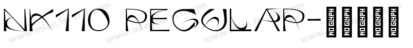 NK110 Regular字体转换